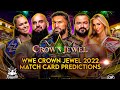 WWE Crown Jewel 2022 Match Card Predictions |Vedio # 02 |Elite Predictor.