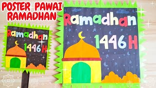 Cara Membuat Poster Pawai Ramadhan dari Kertas Karton || Poster Ramadhan 2025