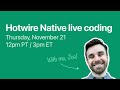 Hotwire Native live coding