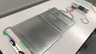 Difference between AC and DC methods for measuring internal resistance of large lithium ion battery