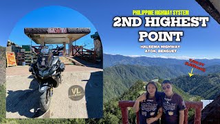 2ND HIGHEST POINT NG PHILIPPINE HIGHWAY | HALSEMA HIGHWAY ATOK, BENGUET | SUZUKI BURGMAN STREET EX