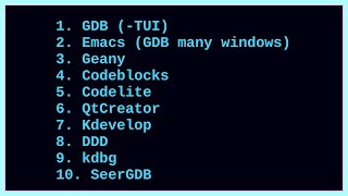 Finding a debugger on Linux that just works