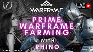 PRIME WARFRAME FARMING! FINDING ARGON CRYSTALS AT THE VOID