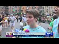 nyc pride march attracts record breaking crowds during worldpride