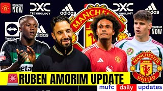 RUBEN AMORIM UPDATE🚨| GEOVANY QUENDA MOVE, JOSHUA ZIRKZEE REQUEST, GYOKERES TRANSFER #MUFCNEWS