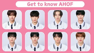 GET TO KNOW AHOF (아홉) | AHOF PROFILE | SBS SURVIVAL SHOW UNIVERSE LEAGUE