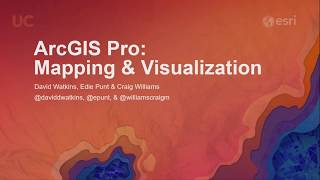 ArcGIS Pro: Mapping and Visualization