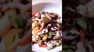 Gustiamo: Black Rice Salad Recipe with Venere Rice by Pacifico Crespi