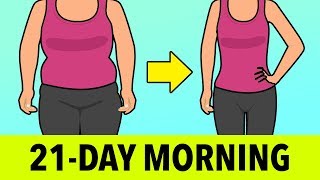 21-DAY Morning Fat Burn Workout Challenge