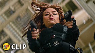 Captain America & Black Widow vs Pirates | Captain America The Winter Soldier 2014 Movie Clip HD 4K