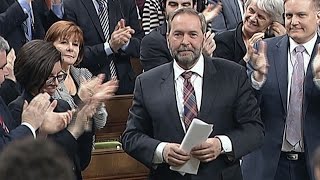 Tom Mulcair returns to Question Period