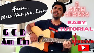 Haan.. Main Gumsum Hoon | Kasoor Guitar Chords | Instagram Trending | Prateek Kuhad | Dhamaka