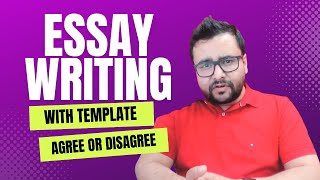 How to Write Agree or Disagree Essay for PTE