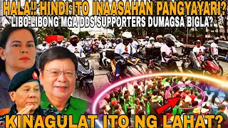 HALA! HINDI ITO INAASAHAN PANGYAYARI? LIBO-LIBONG MGA DDS SUPPORTERS? DUMAGSA SA CARAVAN  MARCOLETA