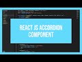 React JS Accordion Component
