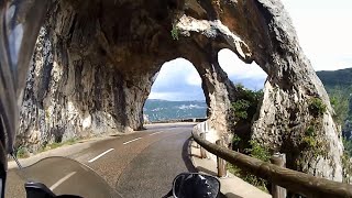 Verdon Gorge (Les Gorges du Verdon) - Alps / Europe motorcycle trip part 7