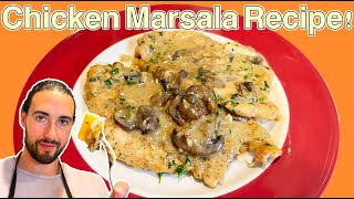 Cook Tasty CHICKEN MARSALA at Home! - Recipe \u0026 Tutorial