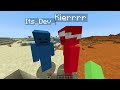 Minecraft Manhunt, But We Can't Touch Our Color
