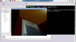 Python capture picamera image, display on OpenCV and matplotlib
