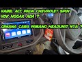 Urutan Kabel Audio OEM Chevrolet Spin | Pasang Headunit #tutorial #headunit #bongkardashboard