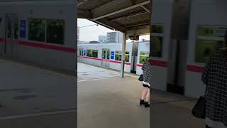 大曽根駅　名鉄　瀬戸線　入線