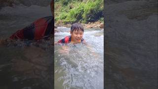 Indahnya Curug Leuwi Hejo, Sentul 😍 #adventure #waterfall #alamindonesia #viralvideo #viralshorts