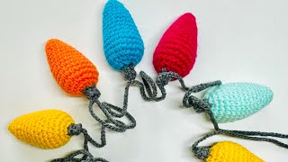 Crochet Christmas or Fairy lights