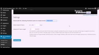 WP Countdown Timer Features Video