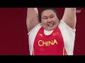 li wenwen 🇨🇳 olympic gold and record breaking triumph 🏋🏻‍♀️ i tokyo 2020