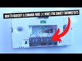 How To Identify A Thermostat Common Wire (C Wire) & What It Does For Smart Thermostats