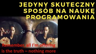 Nagranie LIVE: Jedyny Skuteczny Sposób Na Naukę programowania.