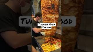 Turkish Döner Kebab Food Istanbul Taksim - #shorts