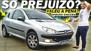 A OPINIÃO SINCERA APÓS 1 ANO com o PEUGEOT 206! Vale a pena ou é HORRÍVEL? #12