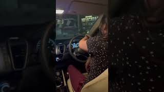 Girl Car Driving status ..#shorts #hondaCity