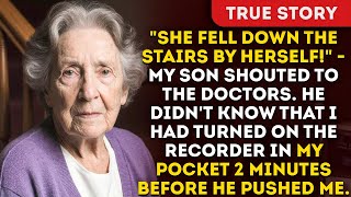 She Fell Down The Stairs By Herself! - My  Son Shouted To The Doctors. He Didnt Know That I Had..