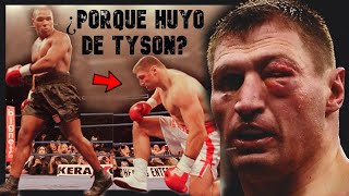 El GIGANTE boxeador que SALIÓ HUYENDO de MIKE TYSON en medio de la PELEA | ANDREW GOLOTA Historia