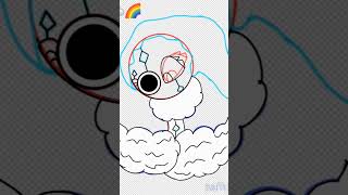 Rainbow Peashooter By [These Emojis☁️🌈]