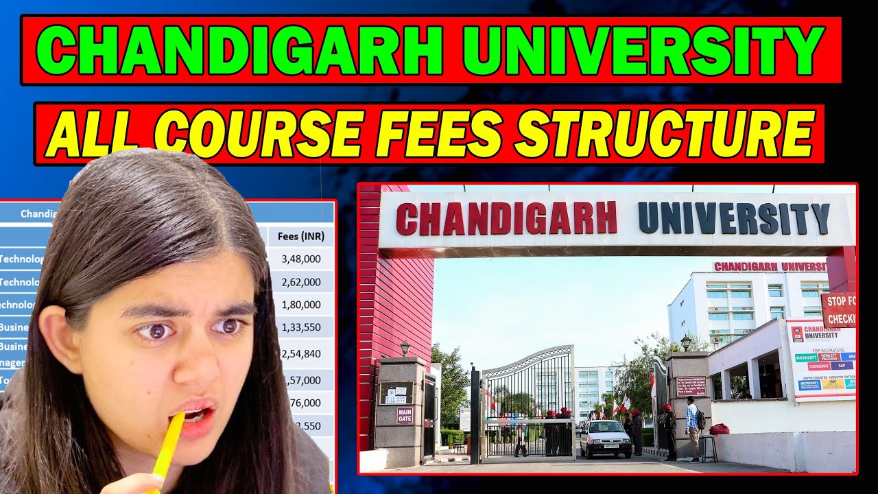 CHANDIGARH UNIVERSITY ALL COURSE FEES STRUCTURE || CHANDIGARH ...