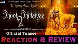 Bhool Bhulaiyaa 2 Official Trailer | Reaction | Kartik A | Bhushan K,Murad K,Aakash K | PaltuCrazy