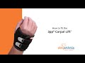 How to Fit the 3pp Carpal Lift for Wrist Pain & Injuries - Oh My Arthritis