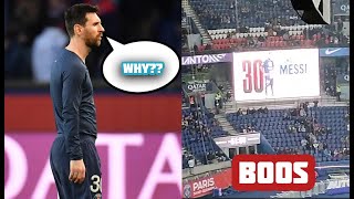 PSG Fans Boo Messi, Barca Fans React