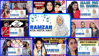 🤔🇮🇳😍india react on Ramzan Kya Hota Hai?Basic Video for Non-Muslims #ramzan2023 #REALITYMIXREACTION01