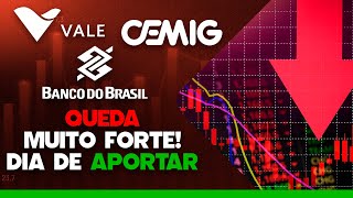 BOLSA DERRETEU, DÓLAR VAI A R$7,00? HOJE FOI DIA DE APORTAR FORTE NA MINHA CARTEIRA PREVIDENCIÁRIA