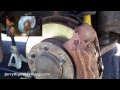 Replace Brake Pads And Rotors on Toyota Tacoma