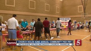 Bethlehem United Methodist Holds 42nd Annual Fish Fry