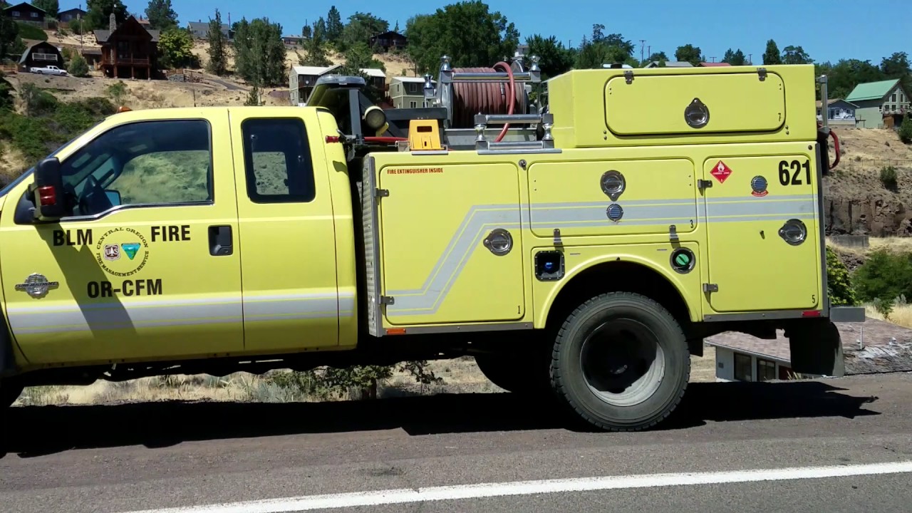 Blm Fire Truck Brush Engine Youtube