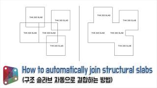 Dynamo code : How to automatically join structural slabs
