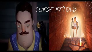 CURSE RETOLD | 1 CHAPTER | HELLO NEIGHBOR MOD FULL WALKTHROUGH