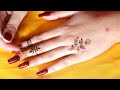 simple trendy henna design finger 2025 || new trendy mehndi designs fingers