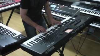 YAMAHA MOTIF XF , KORG KRONOS , NORD STAGE 2 , ROLAND JUPITER 80 , THE FOUR BEST KEYBOARDS